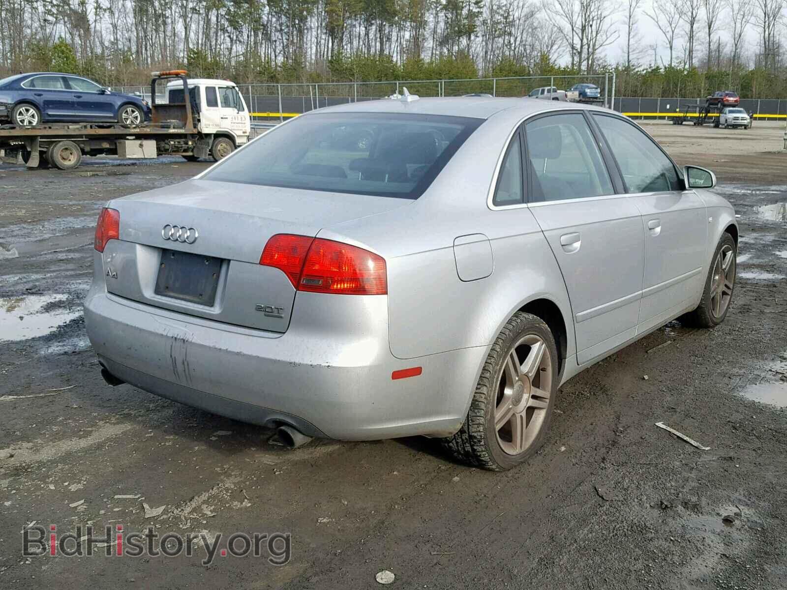 2007 AUDI A4 - VIN: WAUDF78E77A019526 - Фото 4