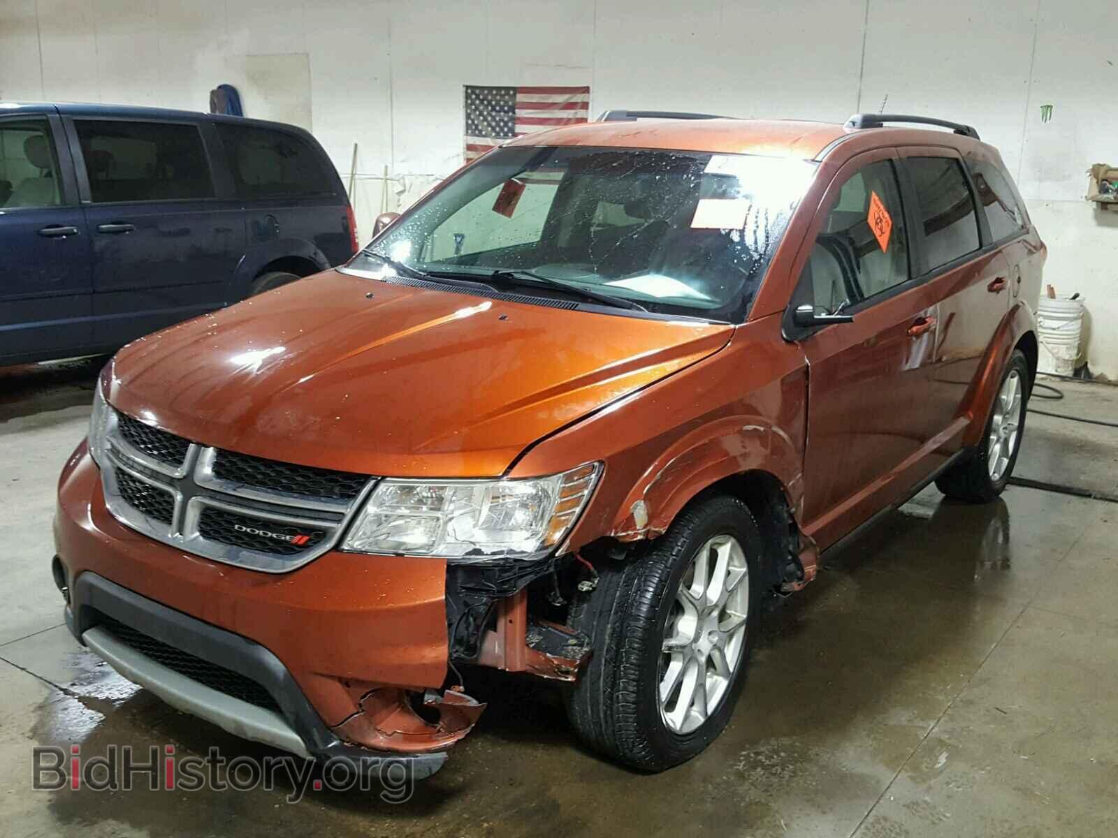 2013 DODGE JOURNEY - VIN: 3C4PDCBB6DT502541 - Фото 2