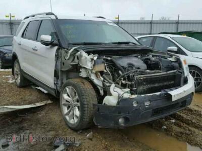 2011 Ford EXPLORER Explorer L, белый — VIN 1FMHK8F87BGA07803, Copart