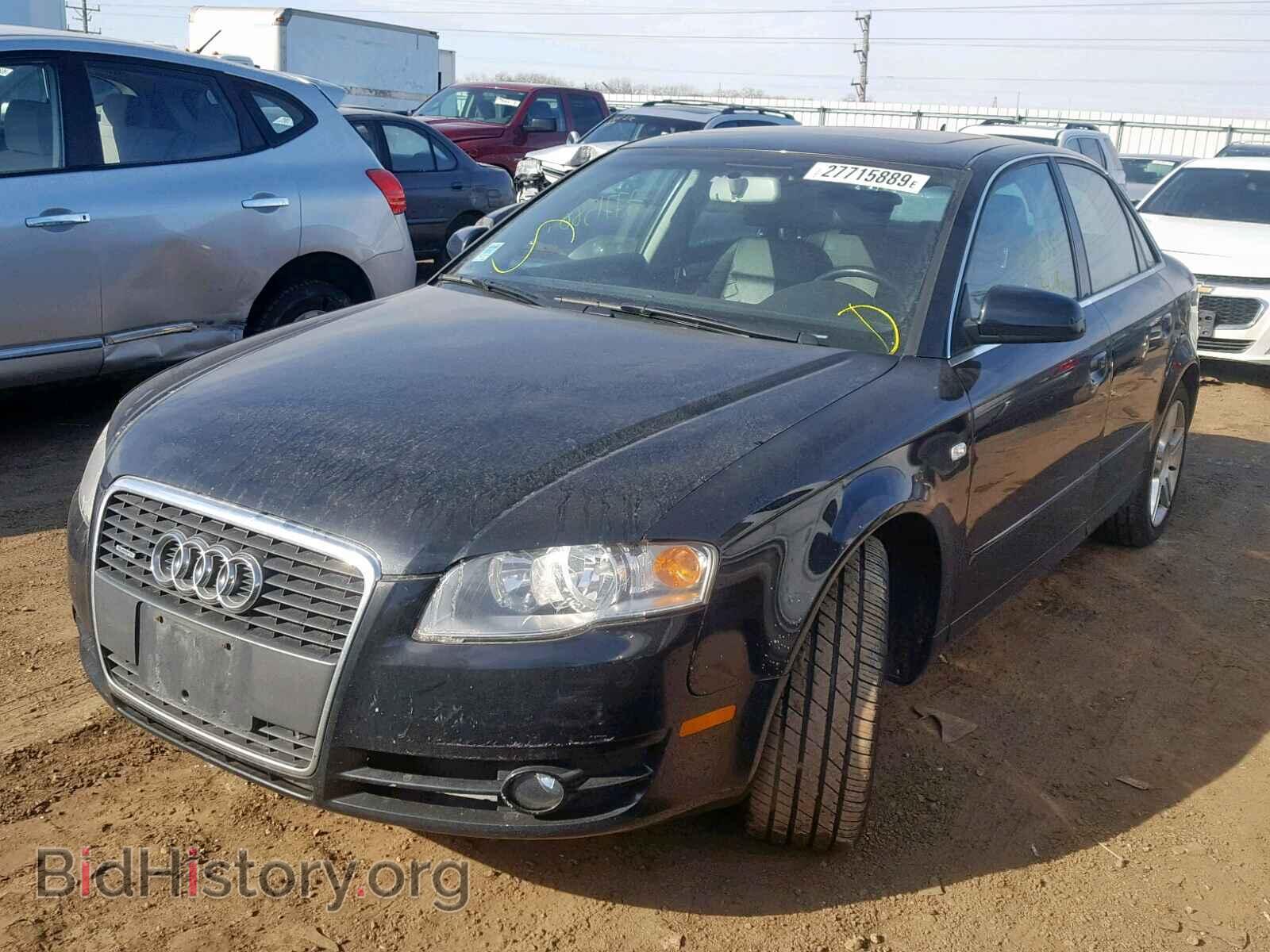 2007 AUDI A4 - VIN: WAUDF78E27A141534 - Фото 2