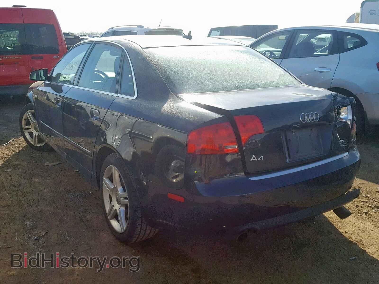 2007 AUDI A4 - VIN: WAUDF78E27A141534 - Фото 3