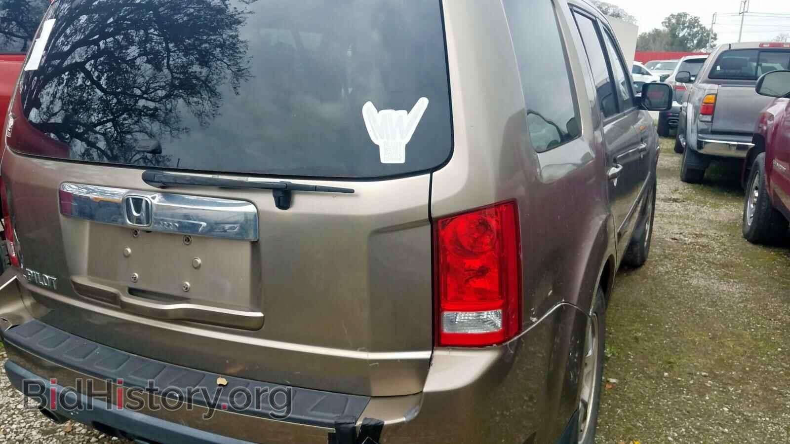 2009 HONDA PILOT - VIN: 5FNYF38539B021538 - Фото 3
