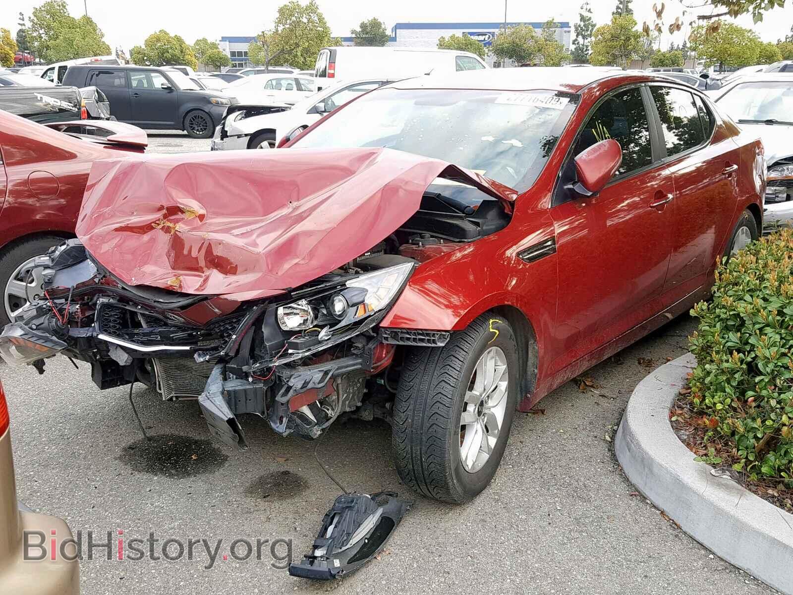 2011 KIA OPTIMA EX - VIN: KNAGN4A78B5069749 - Photo 2