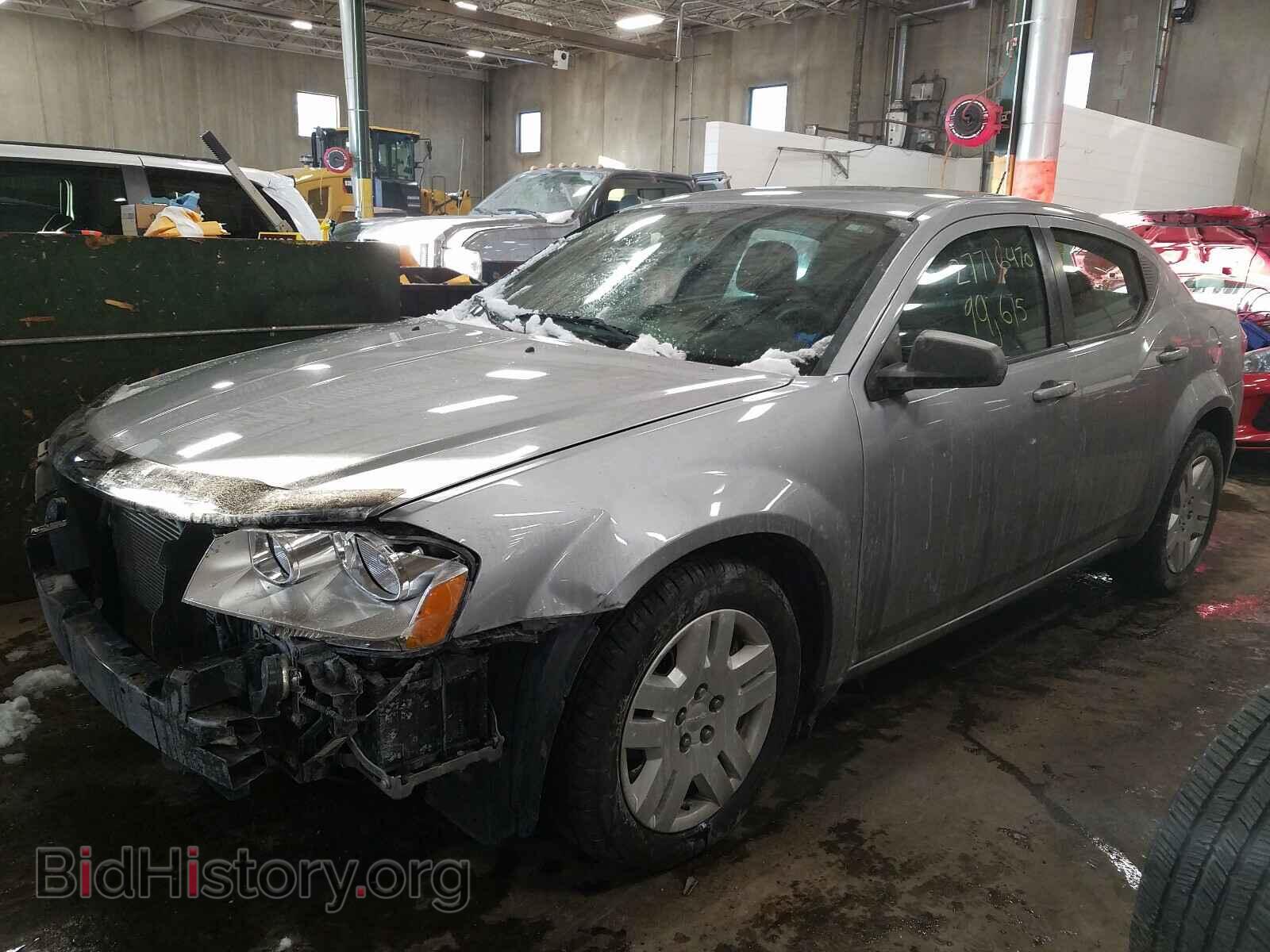2013 DODGE AVENGER - VIN: 1C3CDZAG8DN665825 - Фото 2