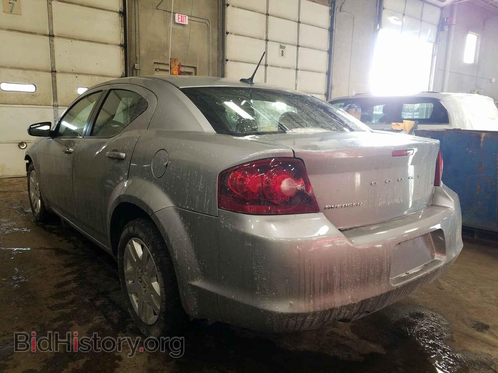 2013 DODGE AVENGER - VIN: 1C3CDZAG8DN665825 - Фото 3