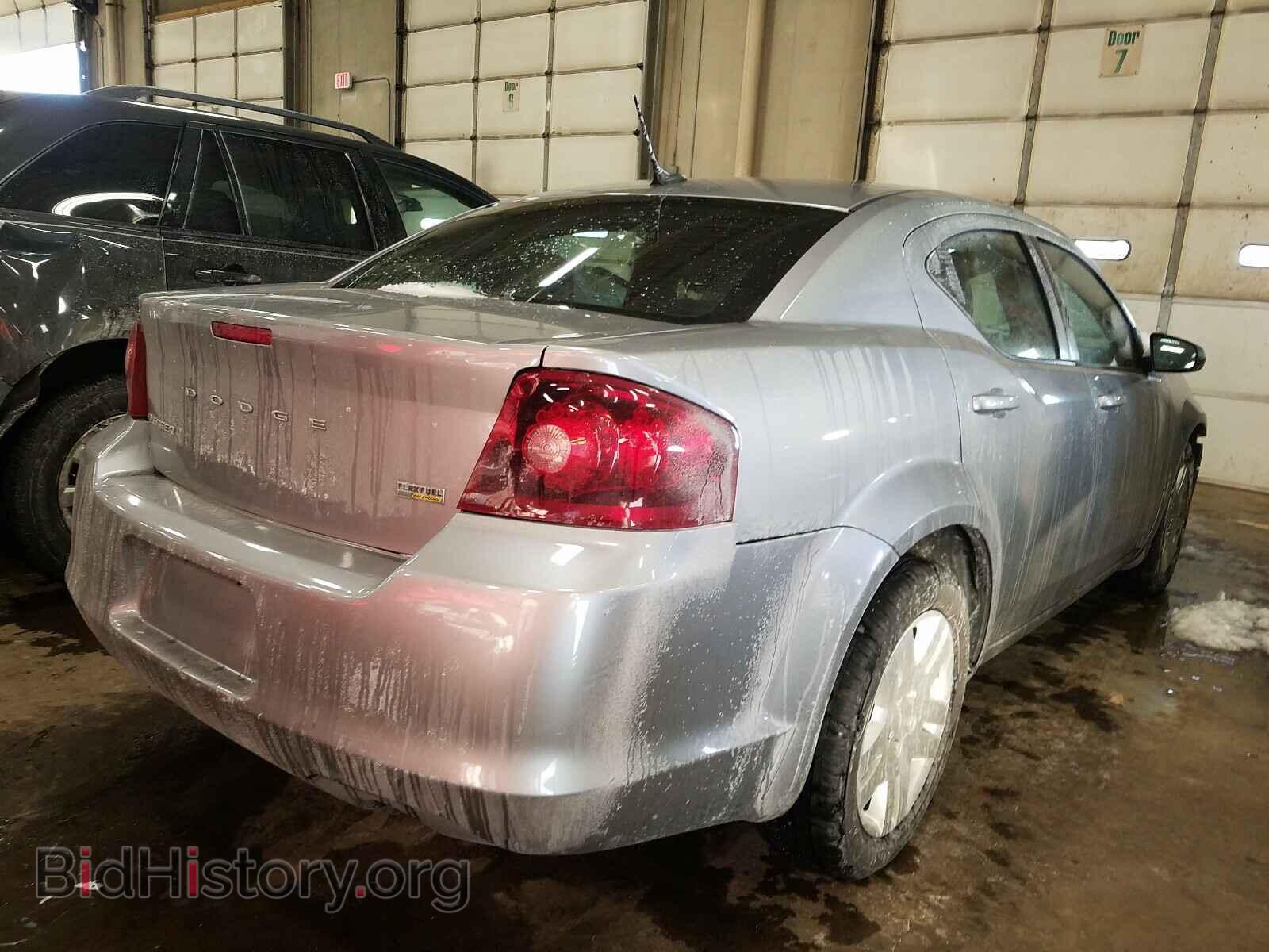 2013 DODGE AVENGER - VIN: 1C3CDZAG8DN665825 - Фото 4