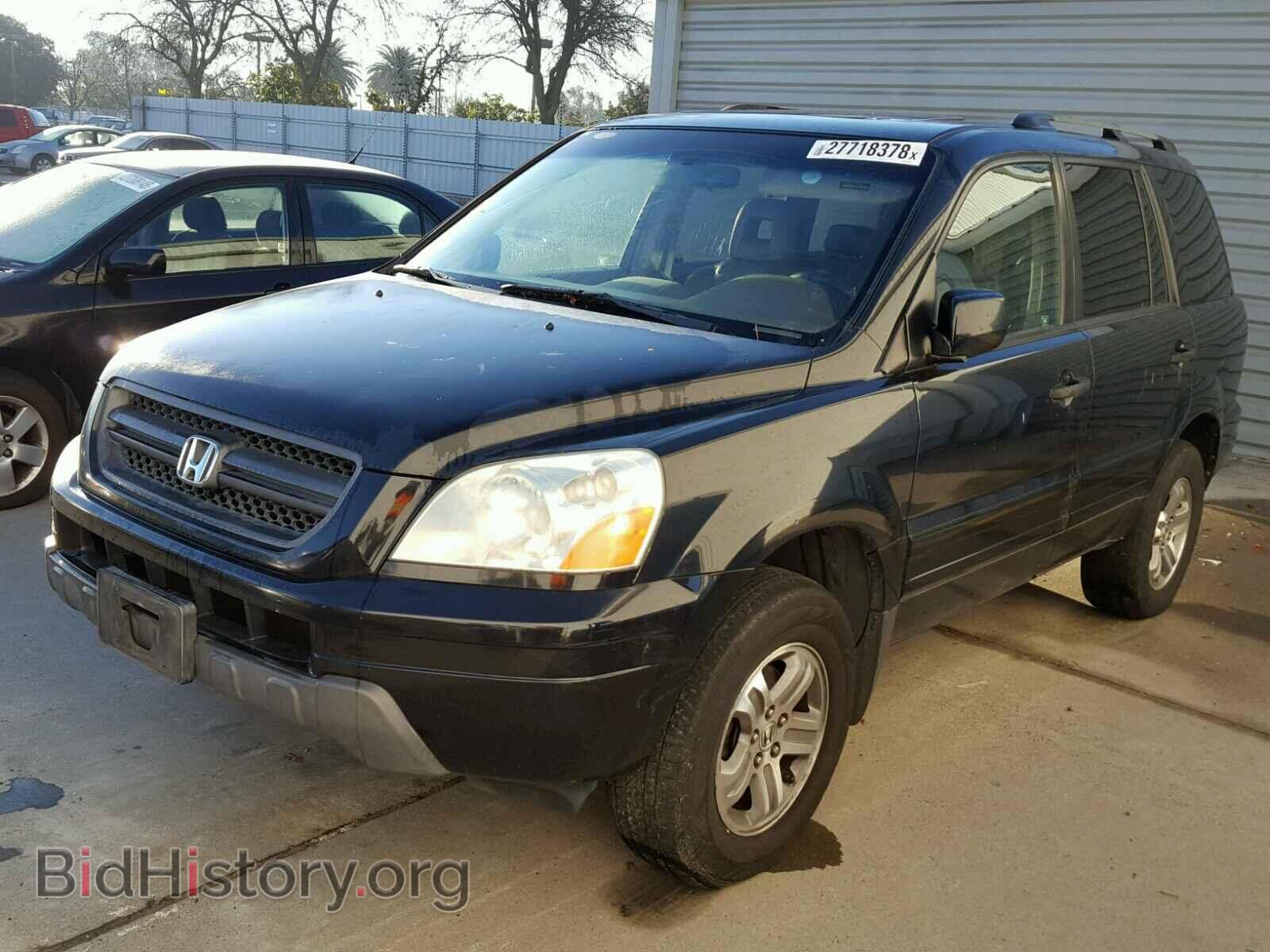 2005 HONDA PILOT - VIN: 2HKYF18515H520130 - Фото 2