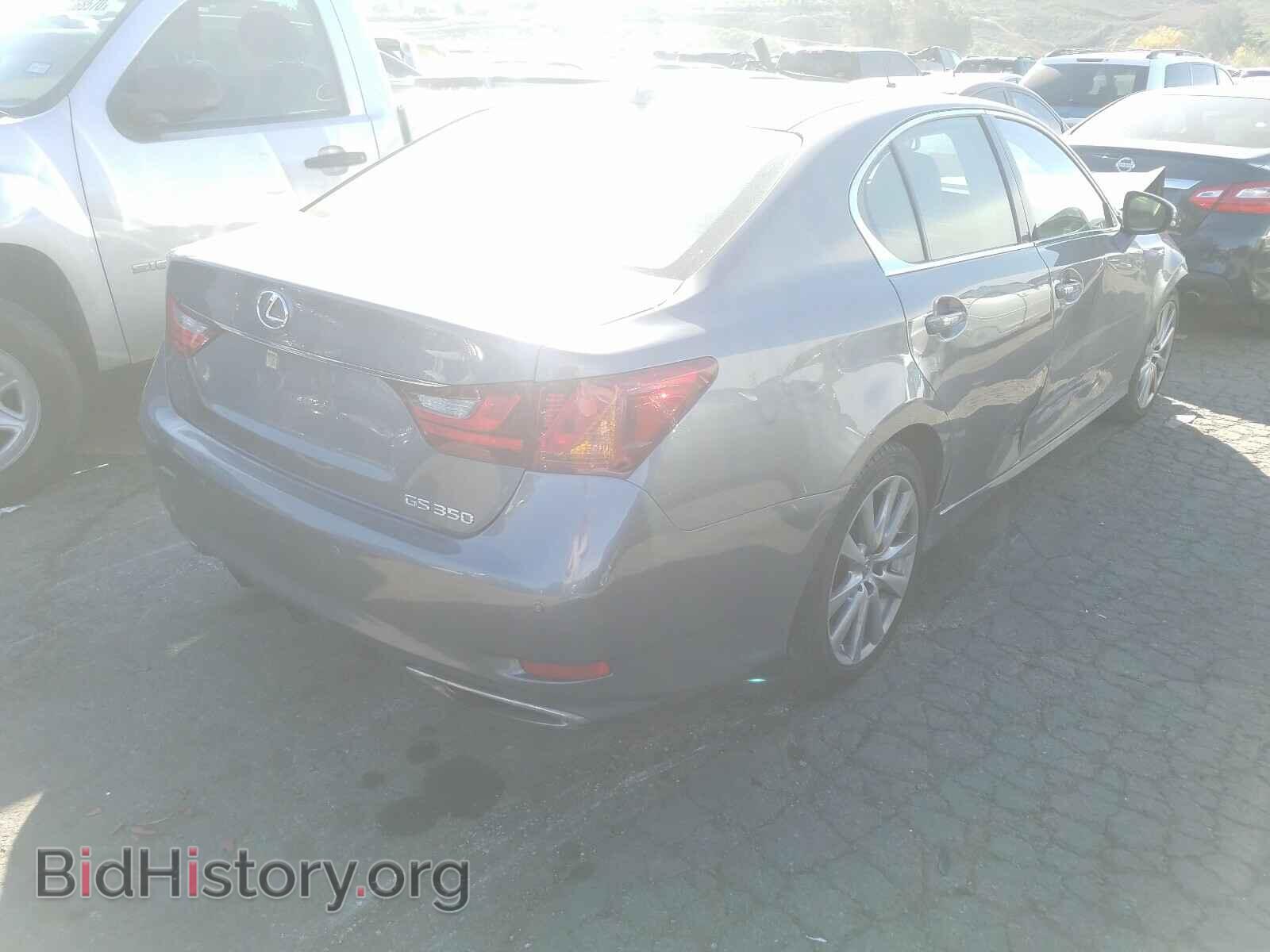 2013 LEXUS GS350 - VIN: JTHBE1BL2D5000225 - Фото 4