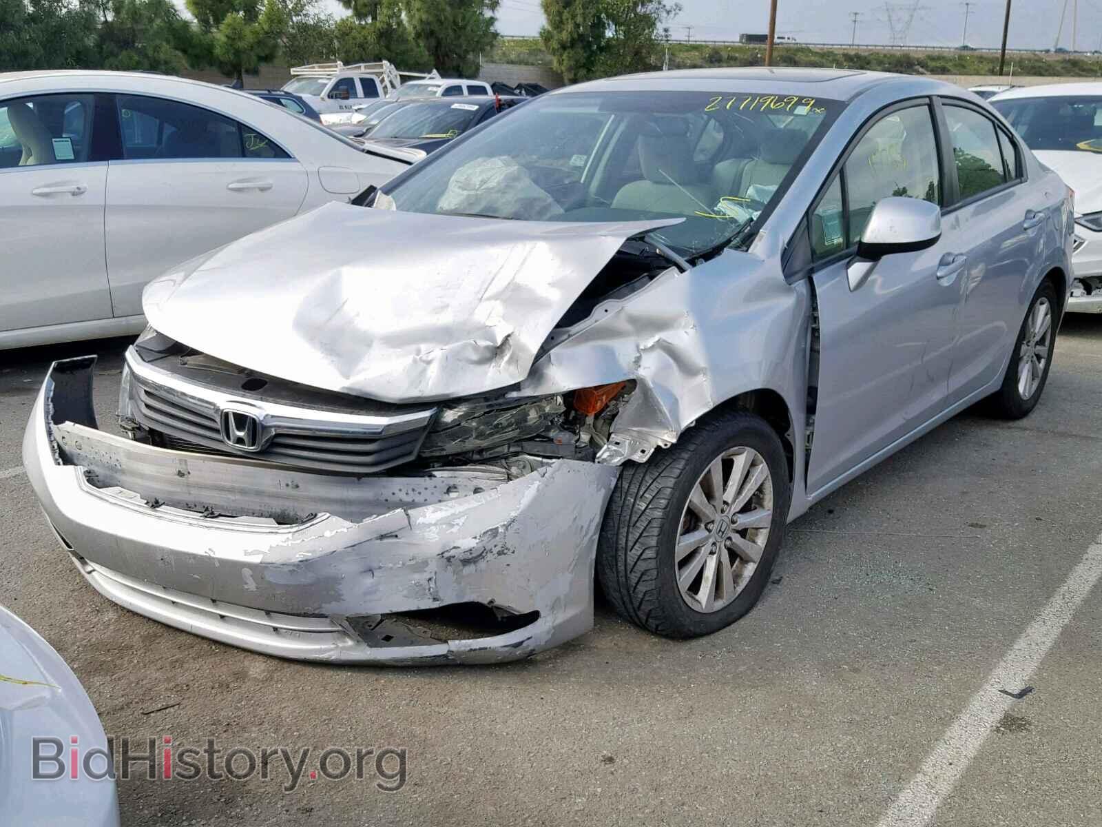 2012 HONDA CIVIC - VIN: 2HGFB2F86CH329963 - Photo 2