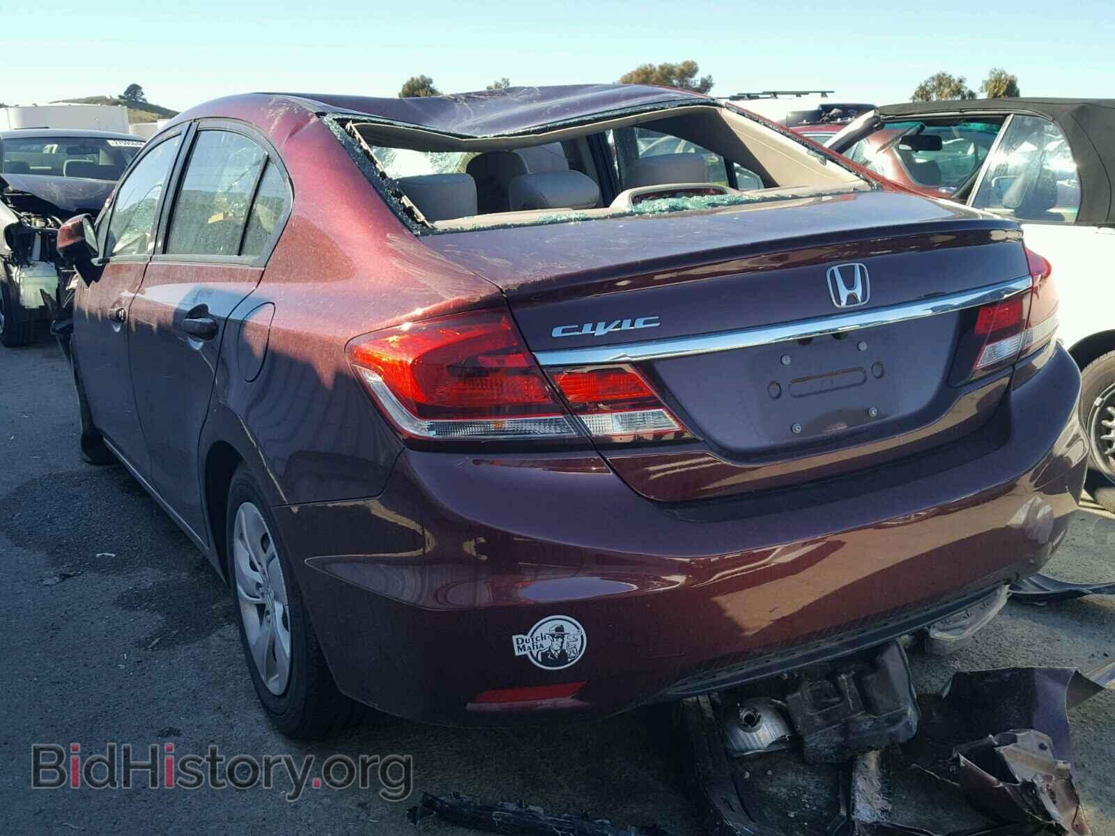 2013 HONDA CIVIC - VIN: 19XFB2F5XDE281448 - Фото 3