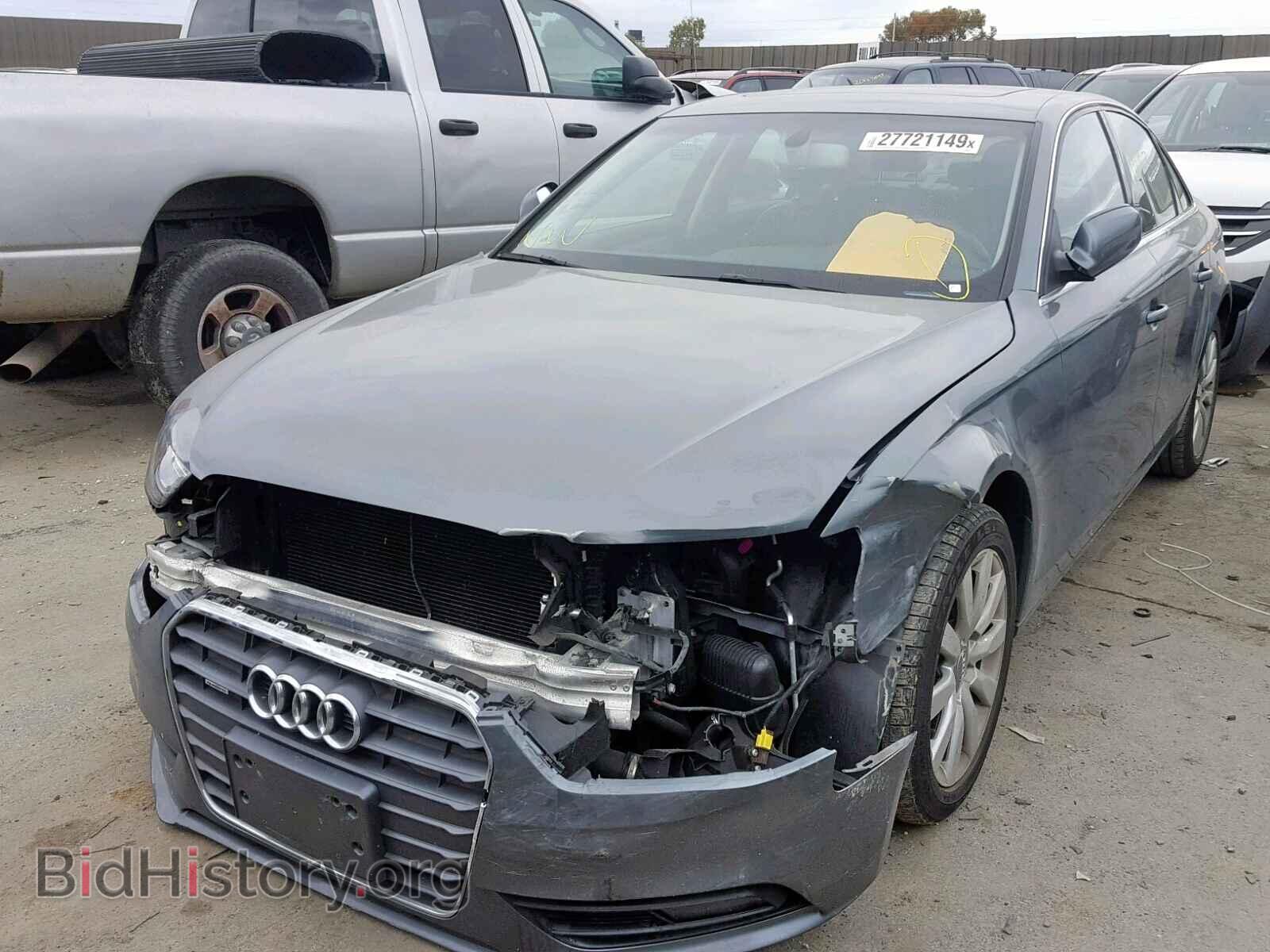 2013 AUDI A4 - VIN: WAUBFAFL9DN003564 - Photo 2