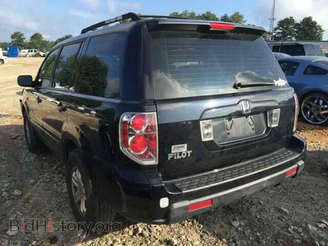 2006 HONDA PILOT - VIN: 5FNYF28106B001475 - Фото 3