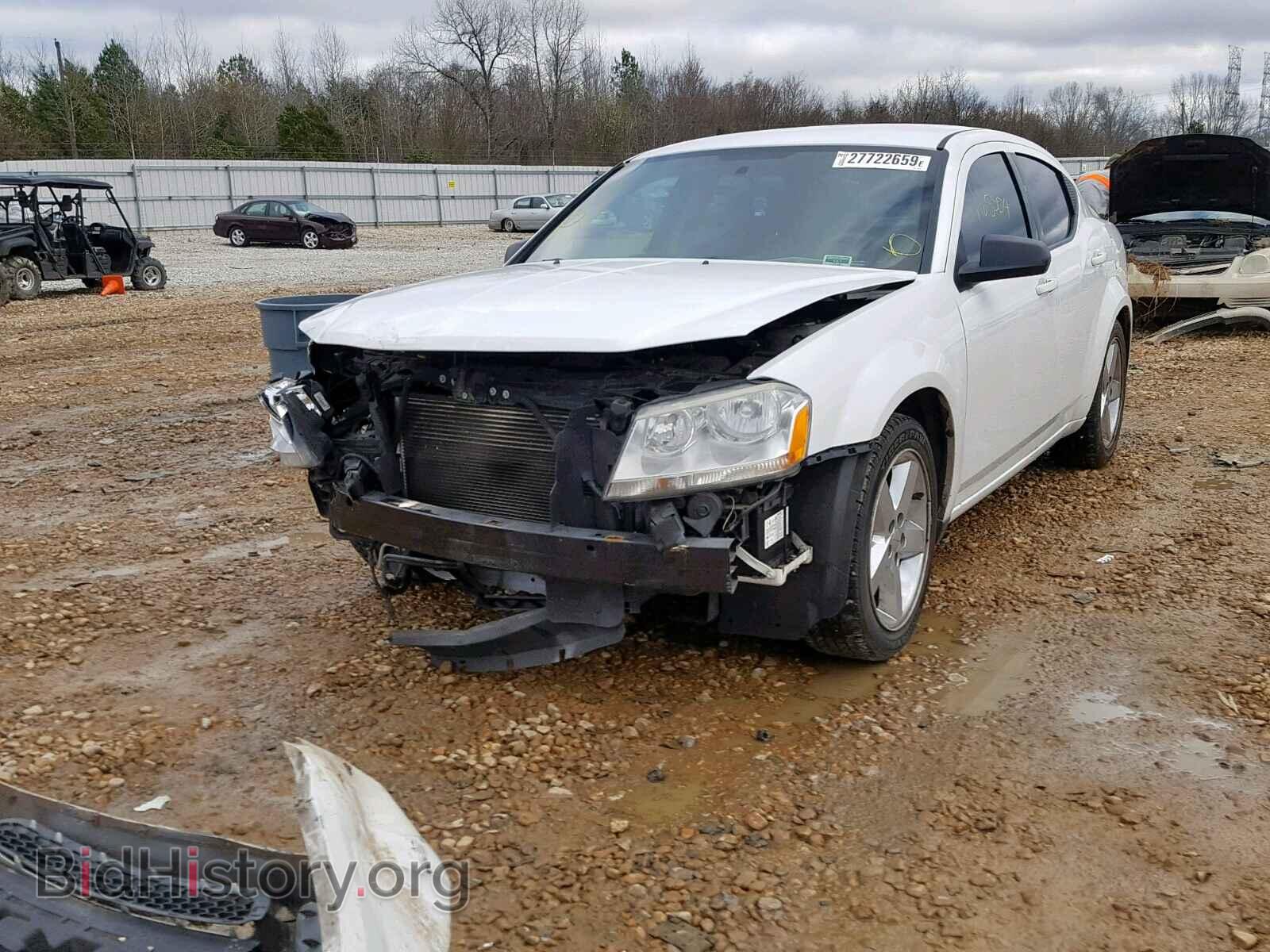 2012 DODGE AVENGER - VIN: 1C3CDZAB1CN154282 - Фото 2