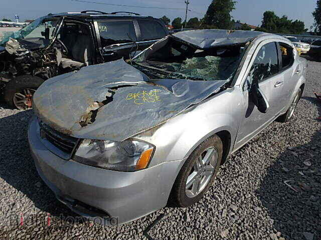 2012 DODGE AVENGER - VIN: 1C3CDZCB2CN157141 - Фото 2