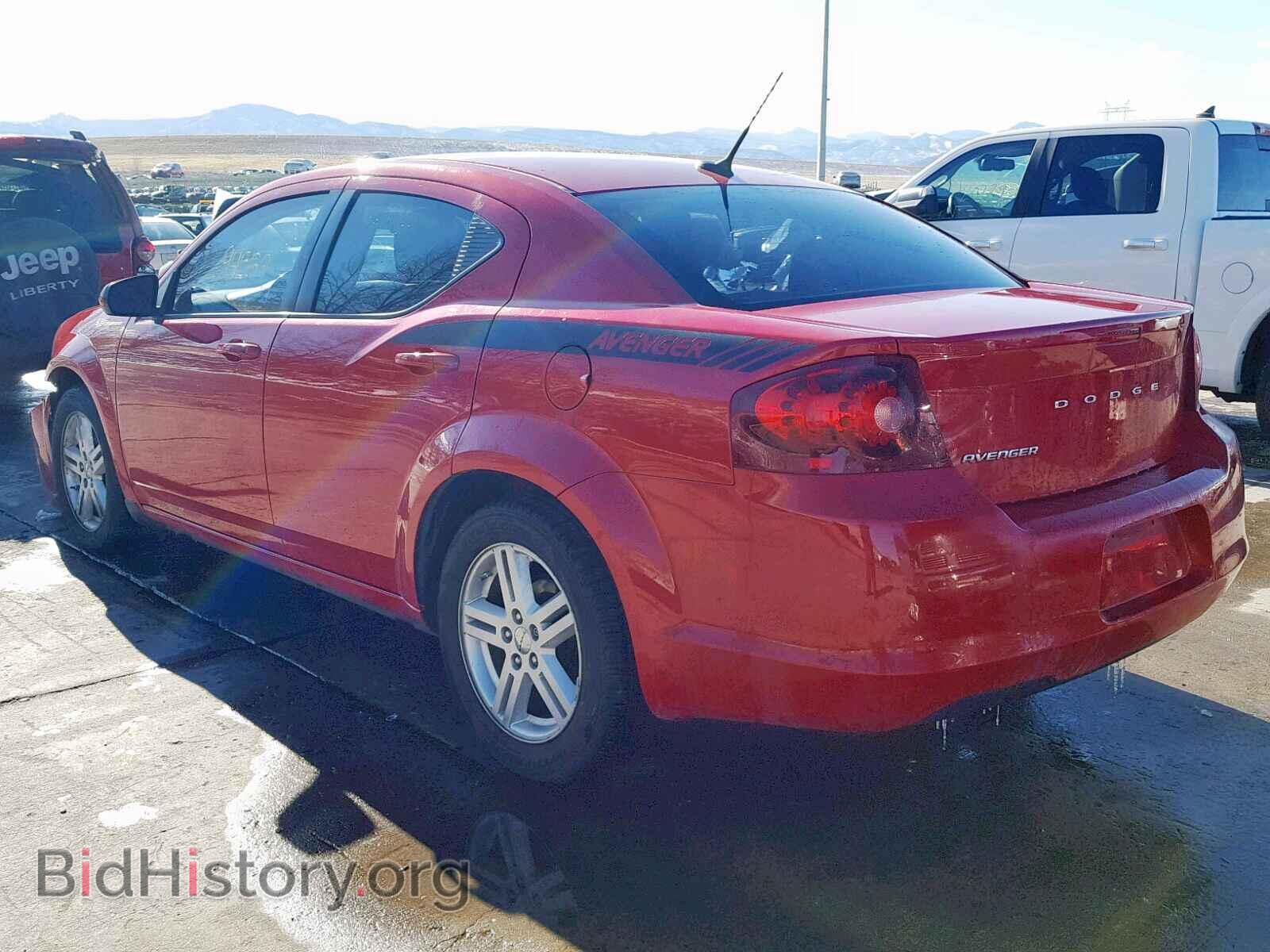 2011 DODGE AVENGER - VIN: 1B3BD1FB3BN508708 - Фото 3