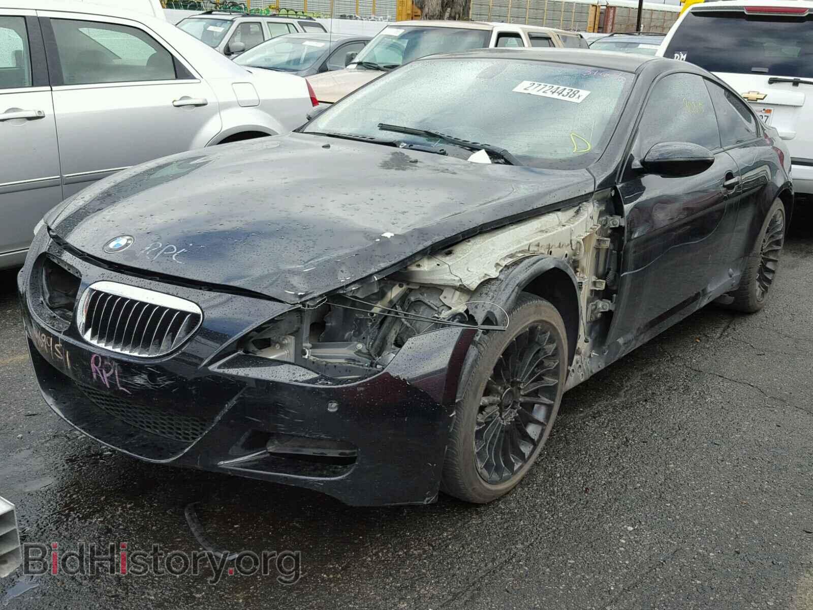 2006 BMW M6 - VIN: WBSEH93476B797502 - Фото 2
