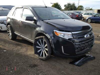 2013 Ford EDGE EDGE LIMIT, black — VIN 2FMDK4KC2DBA03881, Copart