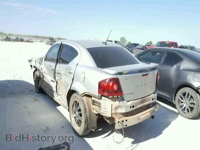 2011 DODGE AVENGER - VIN: 1B3BD4FB5BN540349 - Фото 3