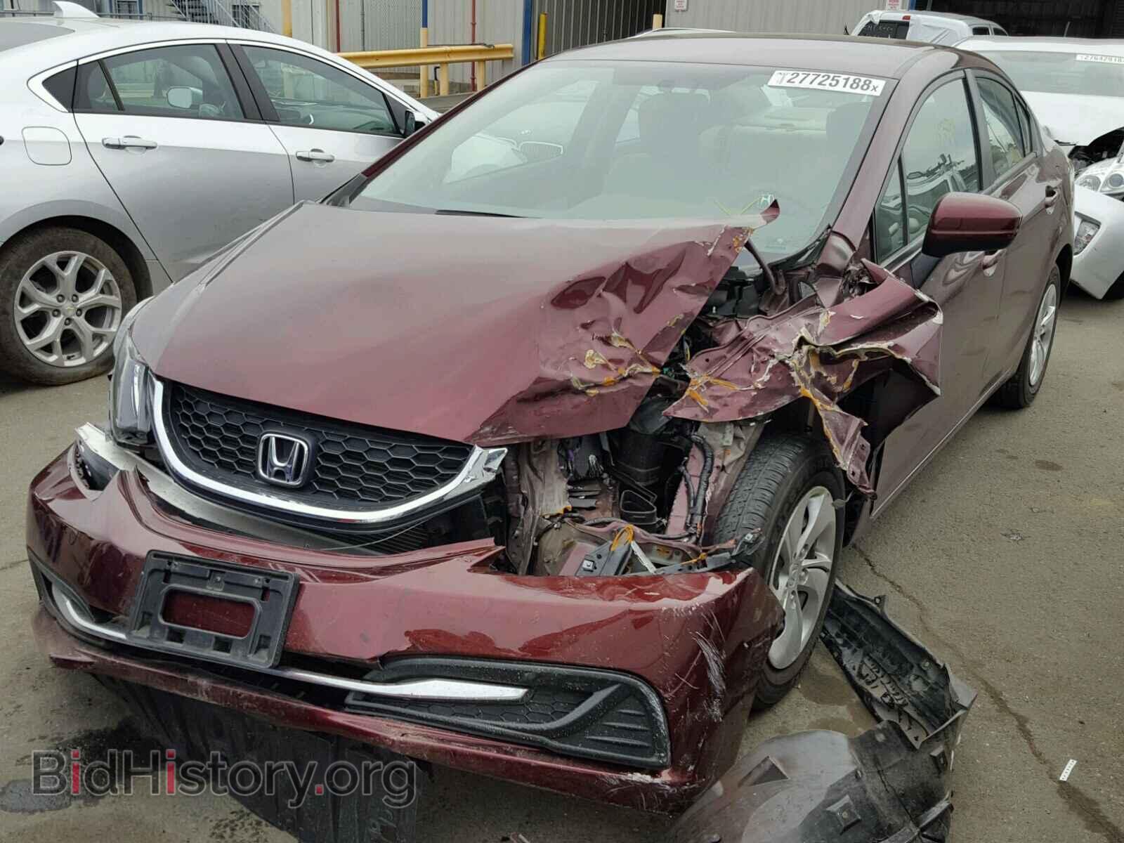 2014 HONDA CIVIC - VIN: 19XFB2F53EE234926 - Фото 2