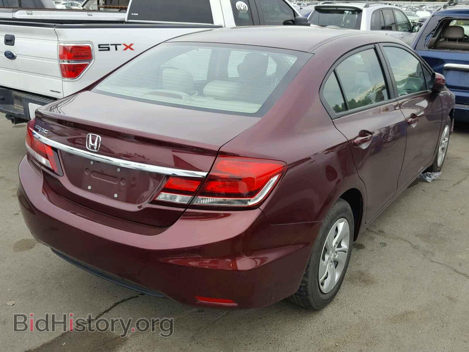 2014 HONDA CIVIC - VIN: 19XFB2F53EE234926 - Фото 4
