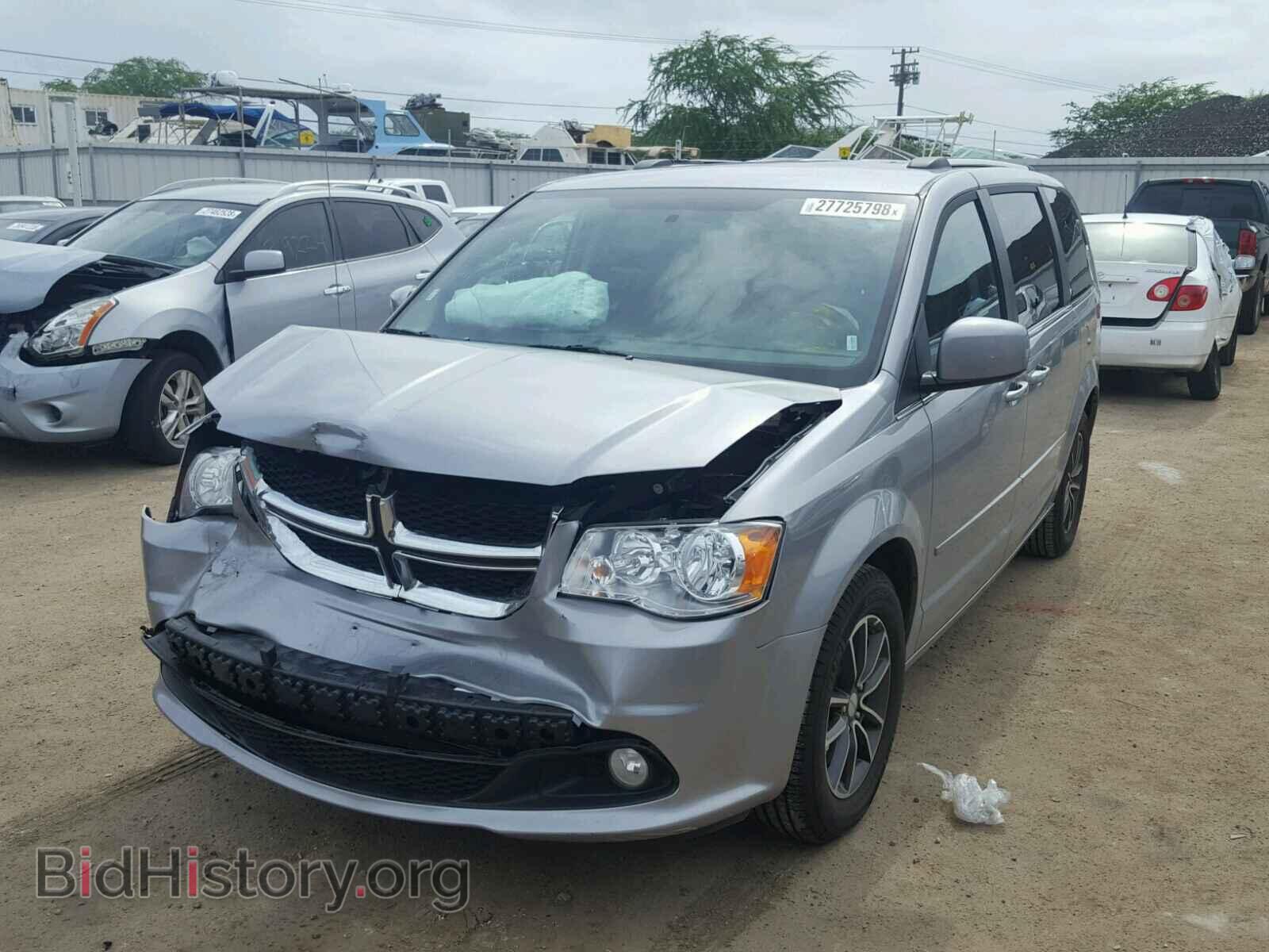 2017 DODGE CARAVAN - VIN: 2C4RDGCG6HR859981 - Фото 2