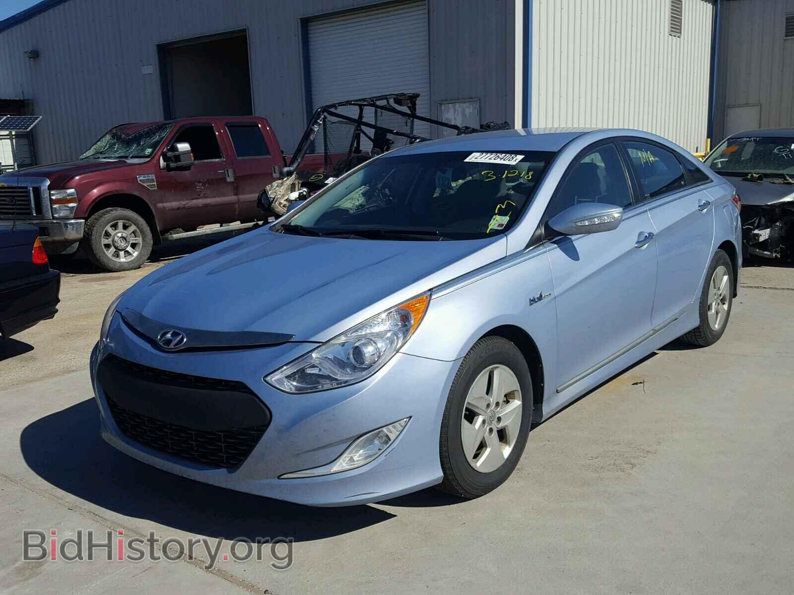 2012 HYUNDAI SONATA - VIN: KMHEC4A42CA021691 - Фото 2