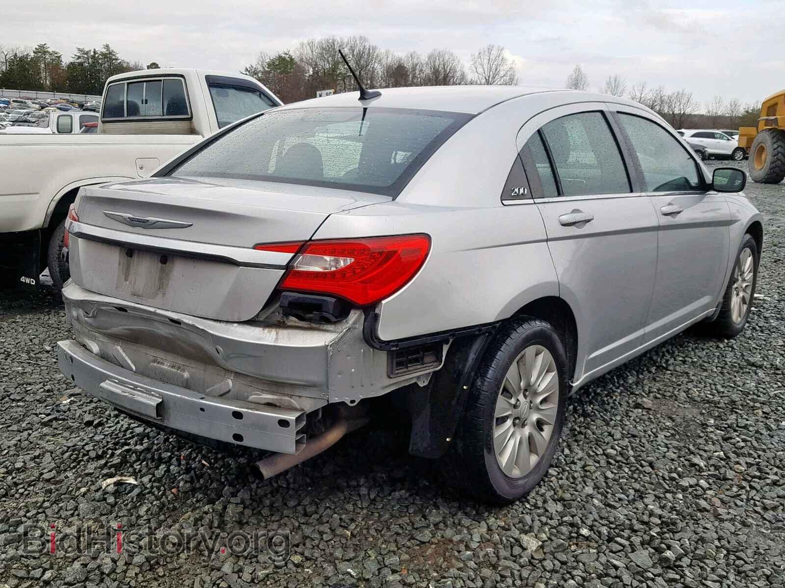 2012 CHRYSLER 200 - VIN: 1C3CCBAB7CN101080 - Фото 4