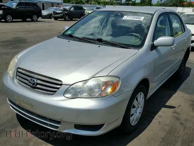2003 TOYOTA COROLLA - VIN: 2T1BR32E73C131686 - Фото 2