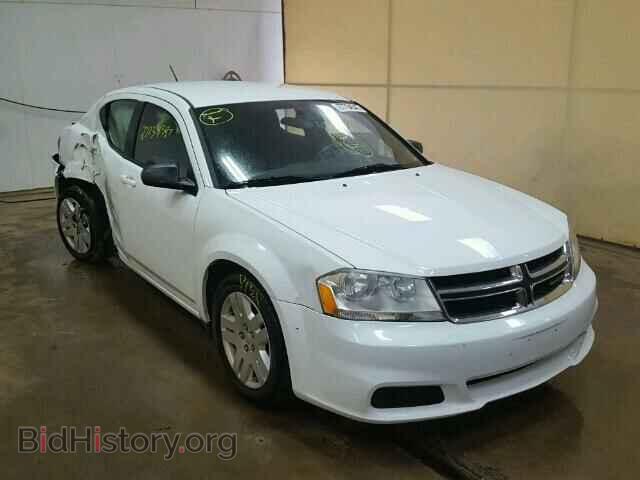 Фотография 1C3CDZAB9CN240407 - DODGE AVENGER 2012