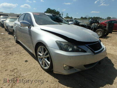 2007 Lexus IS350, silver — VIN JTHBE262672012858, Copart
