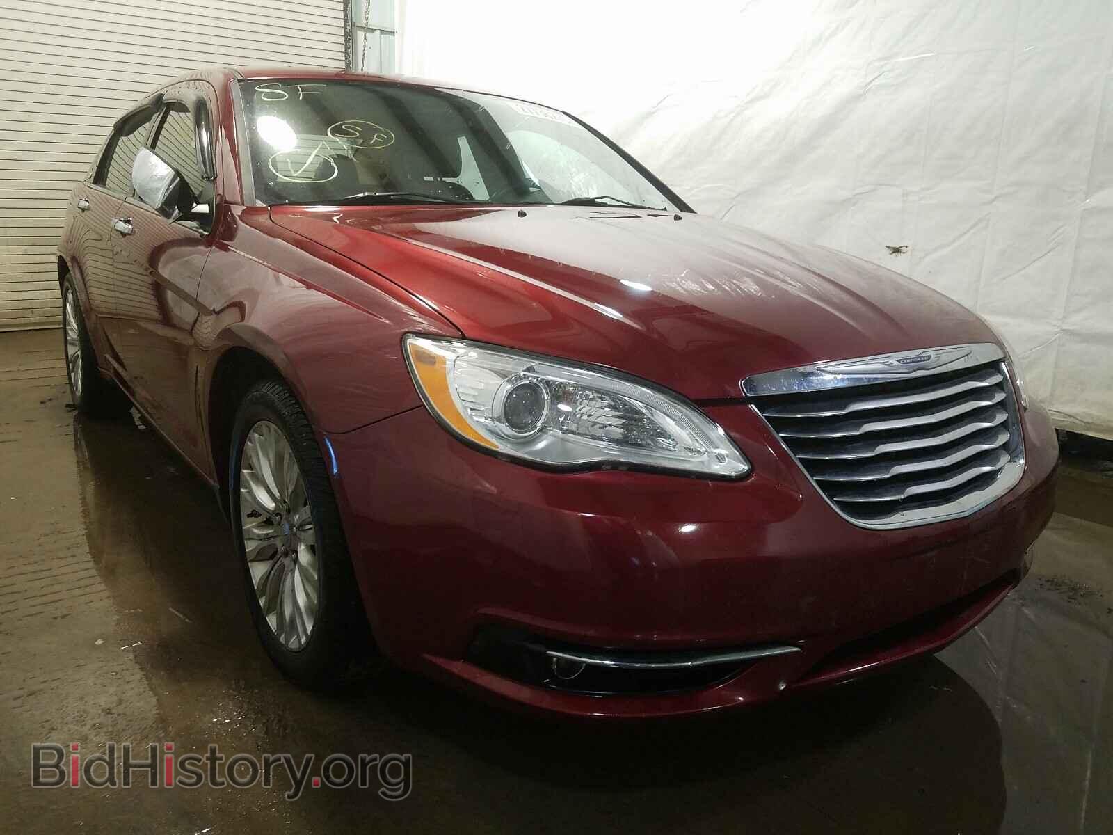 Фотография 1C3CCBCB7CN117020 - CHRYSLER 200 2012
