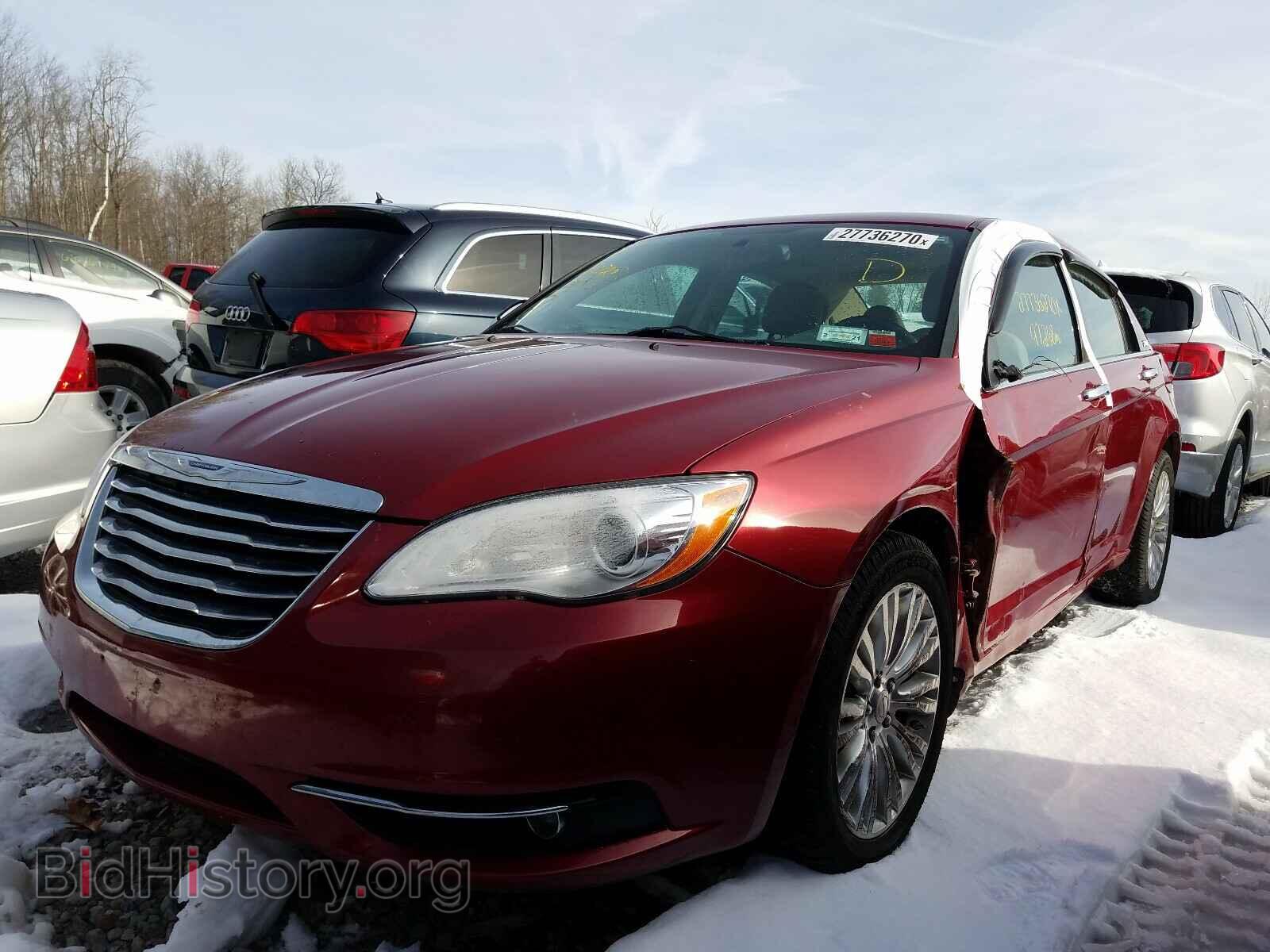 2012 CHRYSLER 200 - VIN: 1C3CCBCB7CN117020 - Фото 2