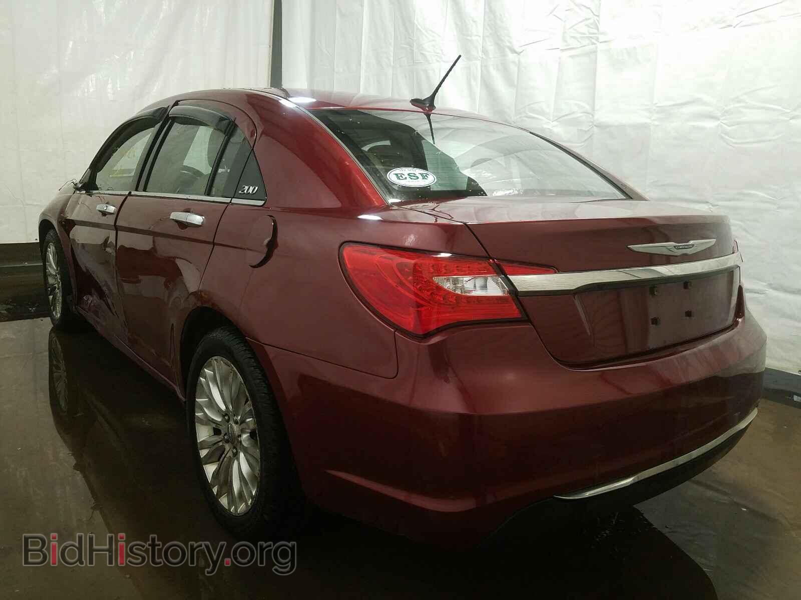 2012 CHRYSLER 200 - VIN: 1C3CCBCB7CN117020 - Фото 3