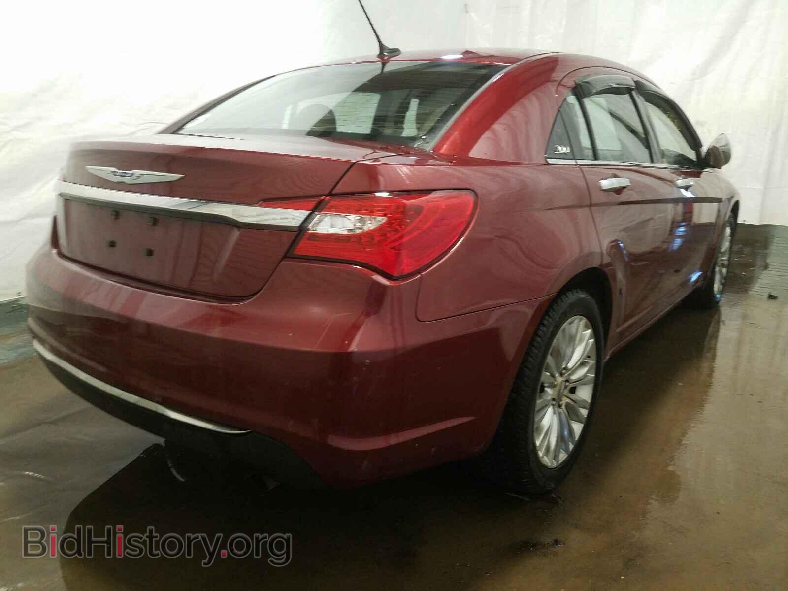 2012 CHRYSLER 200 - VIN: 1C3CCBCB7CN117020 - Фото 4