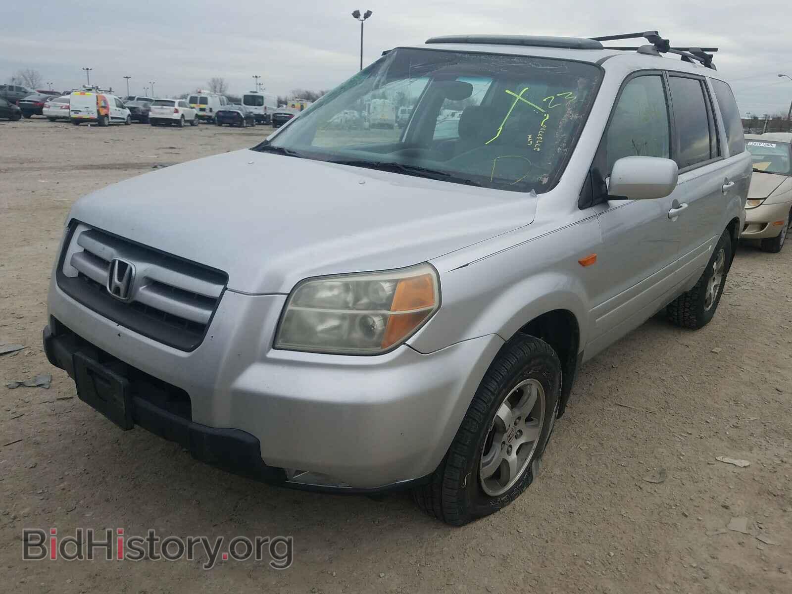 2007 HONDA PILOT - VIN: 2HKYF18597H515907 - Фото 2