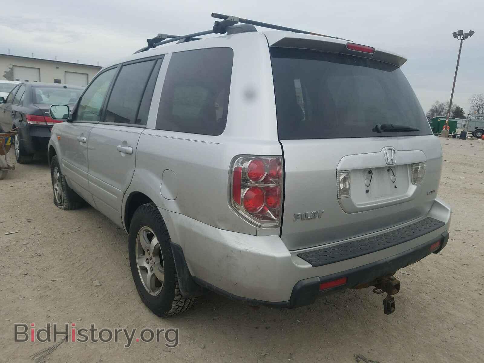 2007 HONDA PILOT - VIN: 2HKYF18597H515907 - Фото 3