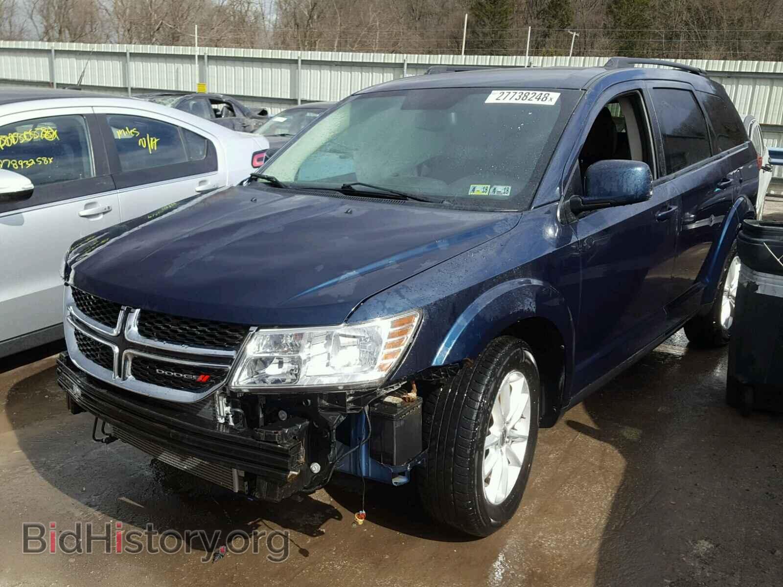 2013 DODGE JOURNEY - VIN: 3C4PDCBB6DT638166 - Фото 2