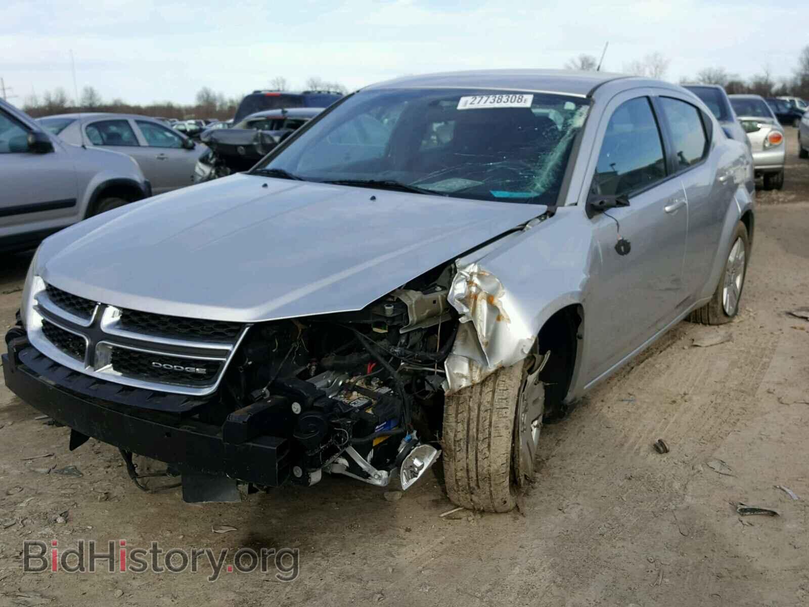 2011 DODGE AVENGER - VIN: 1B3BD4FB2BN508054 - Фото 2