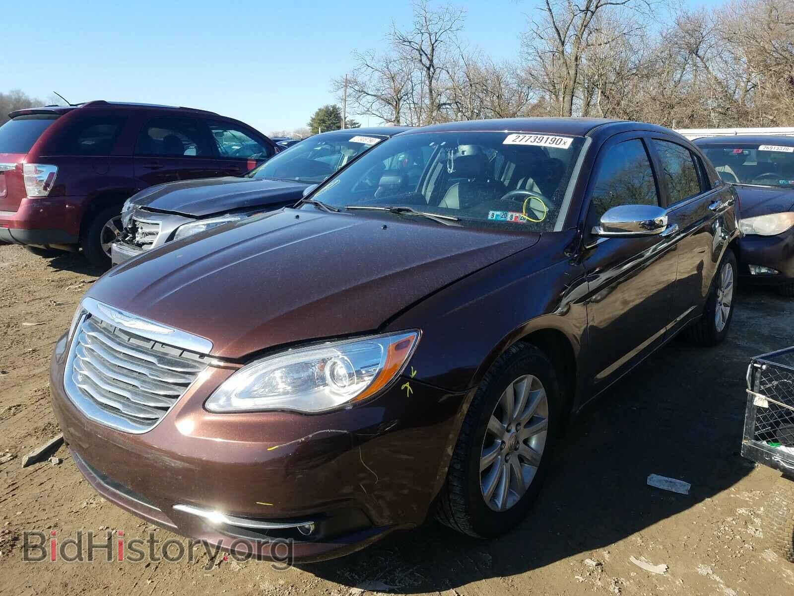 2013 CHRYSLER 200 - VIN: 1C3CCBCG9DN553378 - Фото 2