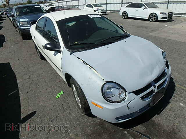Photo 1B3ES26C55D101016 - DODGE NEON 2005