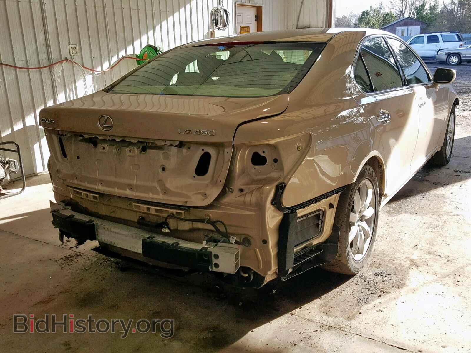 2008 LEXUS LS460 - VIN: JTHBL46F585068987 - Фото 4