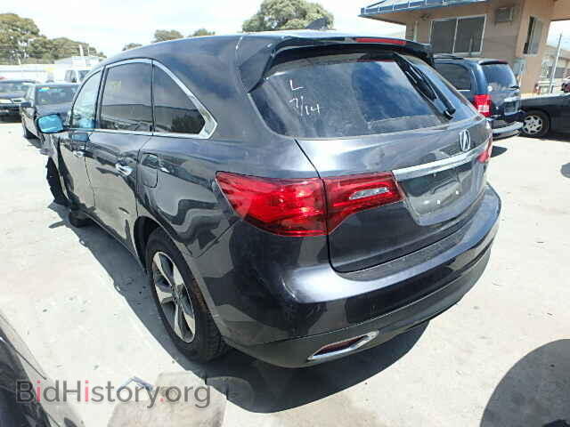 2014 ACURA MDX - VIN: 5FRYD4H23EB037054 - Фото 3