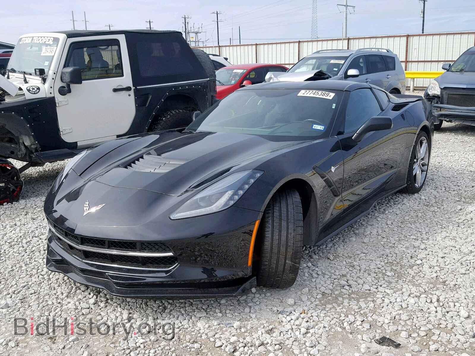 2014 CHEVROLET CORVETTE - VIN: 1G1YM2D77E5000302 - Фото 2