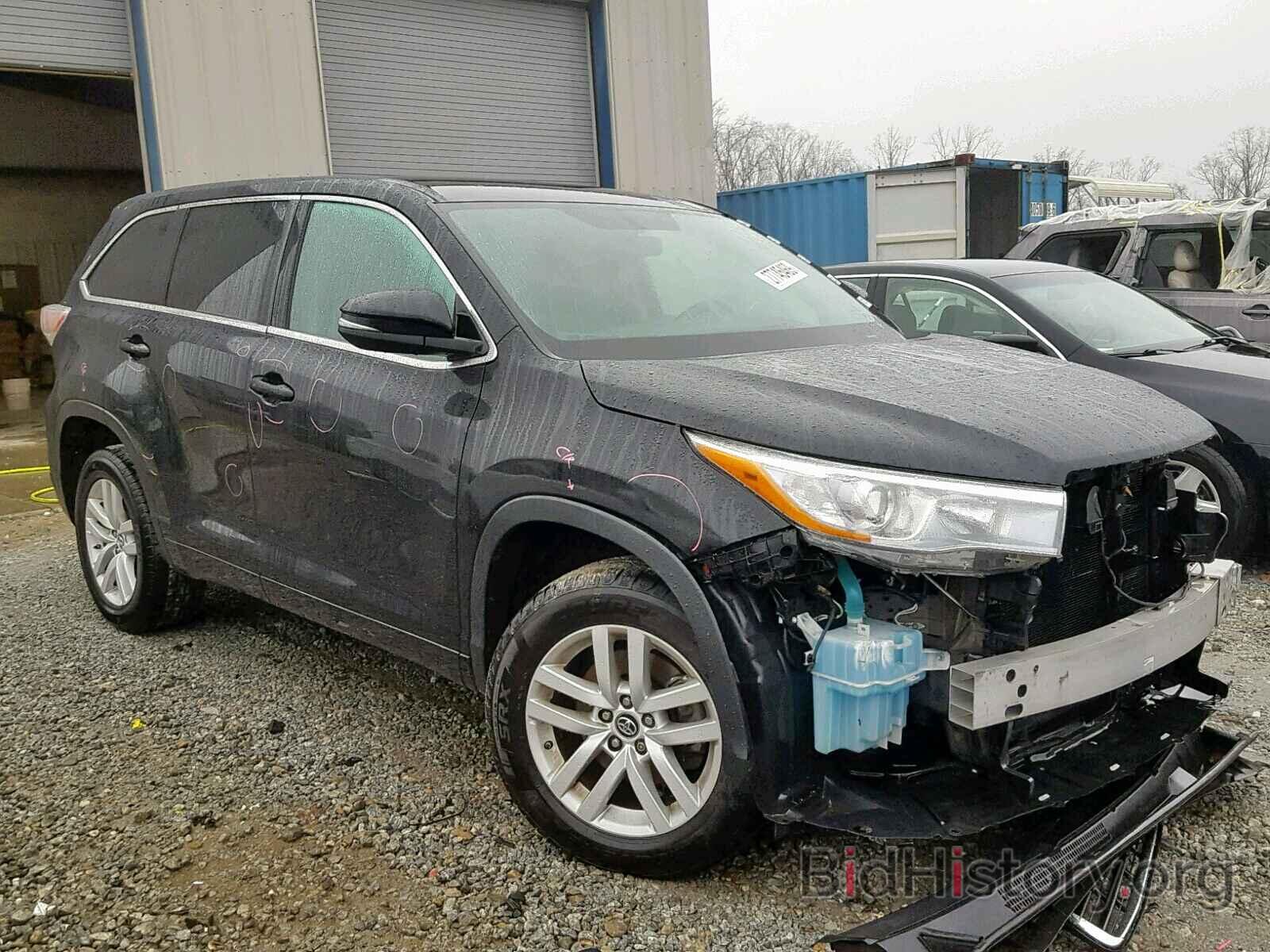 Фотография 5TDZARFH3GS021941 - TOYOTA HIGHLANDER 2016