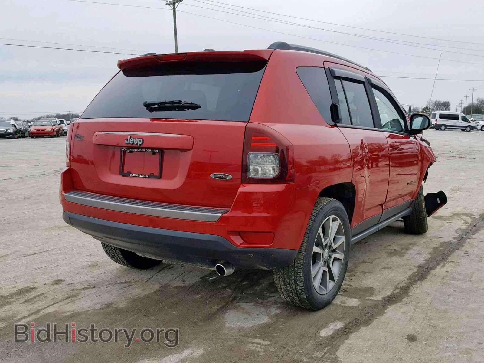 2016 JEEP COMPASS SP - VIN: 1C4NJCBA8GD809761 - Фото 4