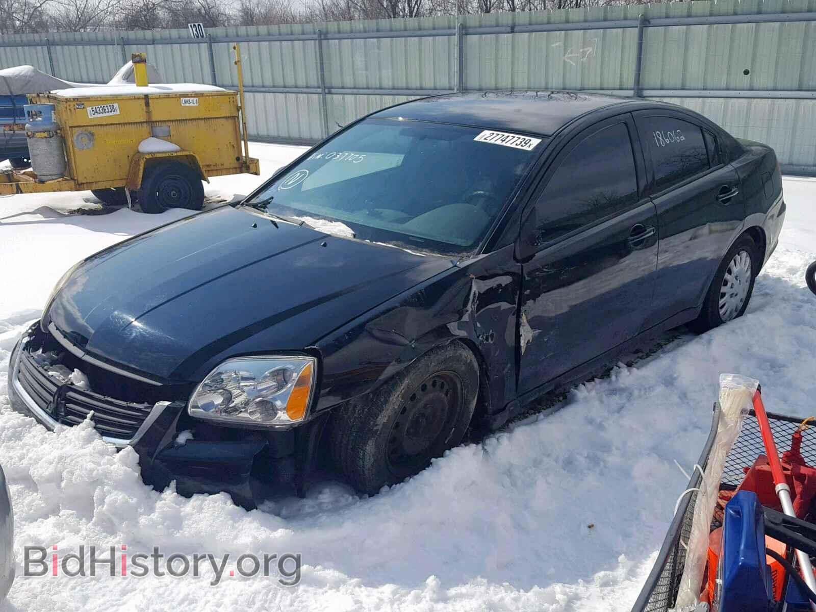 2009 MITSUBISHI GALANT - VIN: 4A3AB36F09E037705 - Фото 2