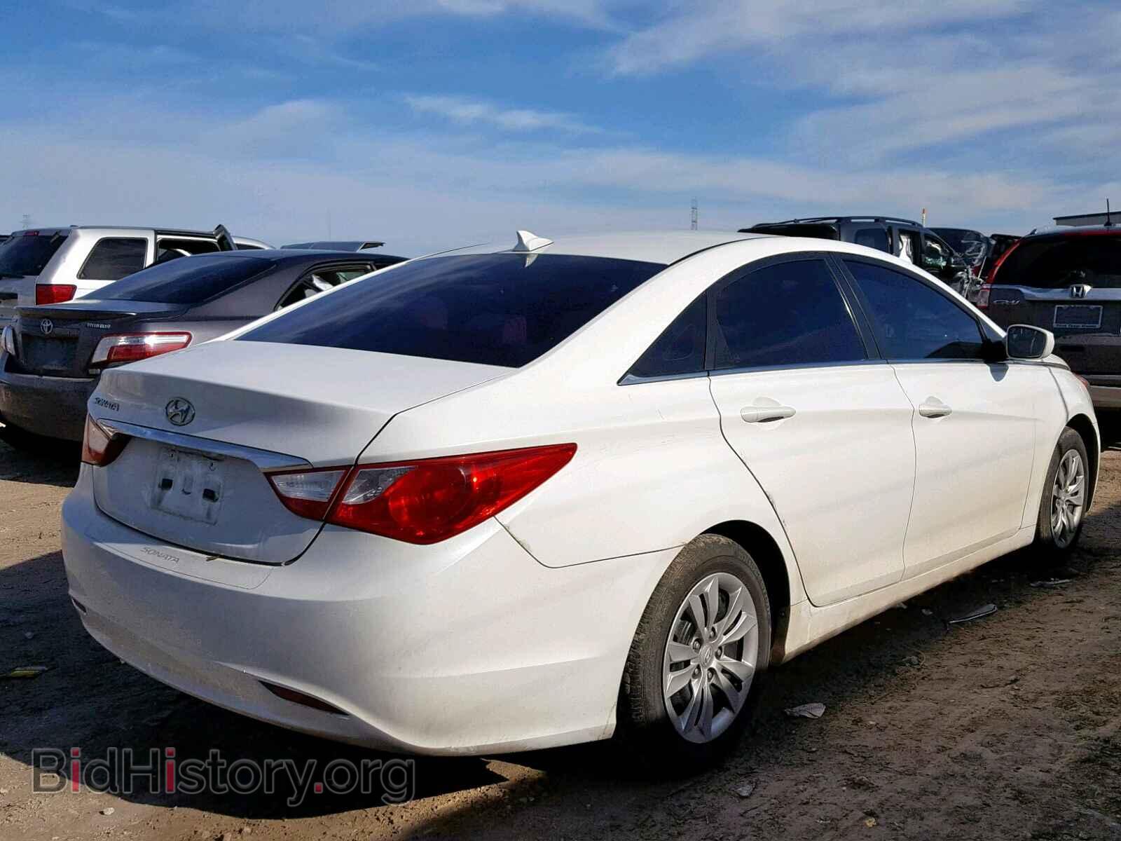 2012 HYUNDAI SONATA - VIN: 5NPEB4AC4CH414552 - Фото 4