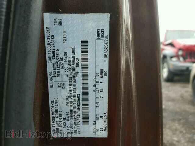2004 FORD ECONOLINE - VIN: 1FTNE24L14HB35602 - Photo 10