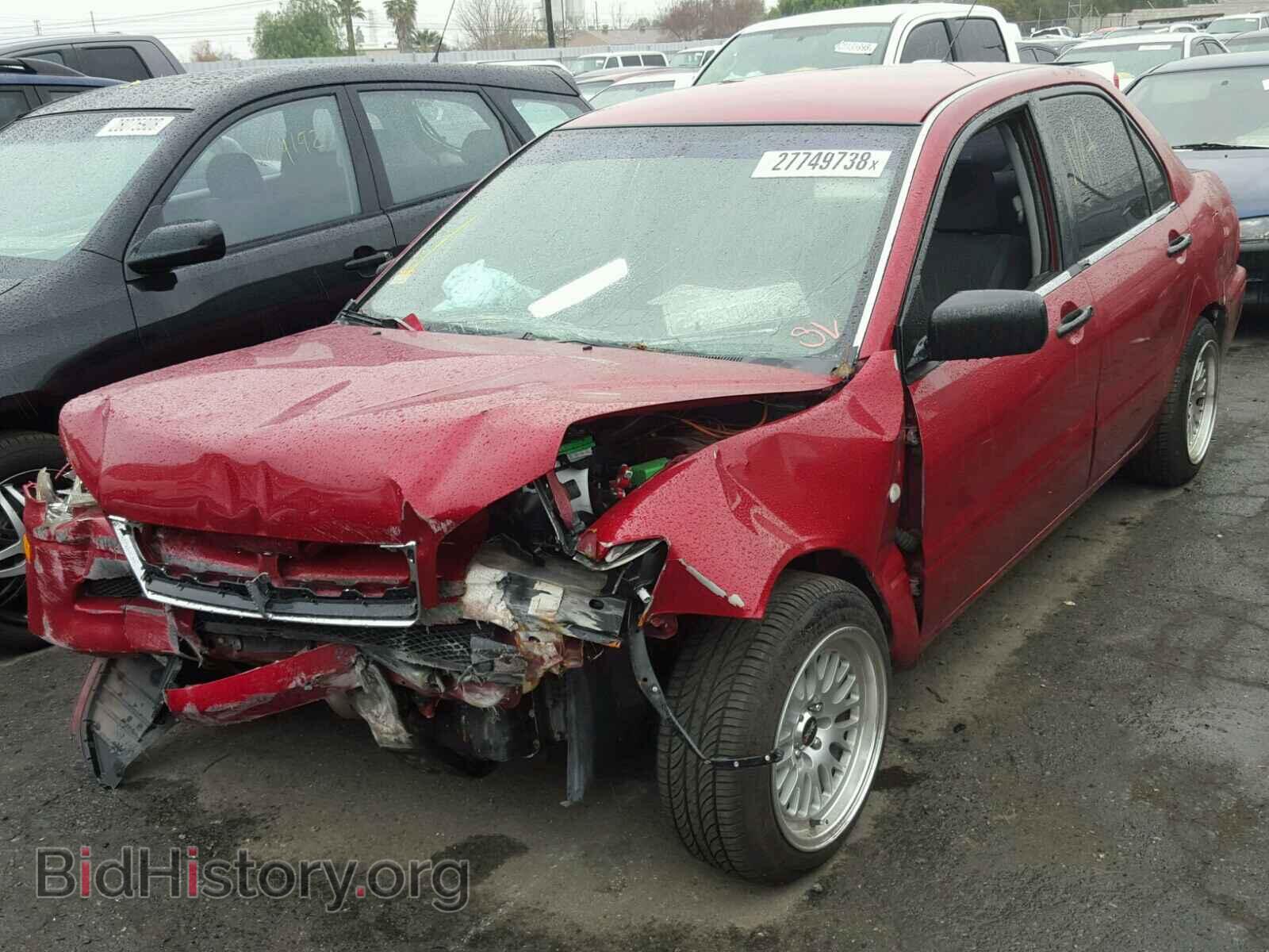 2002 MITSUBISHI LANCER - VIN: JA3AJ26EX2U038023 - Фото 2