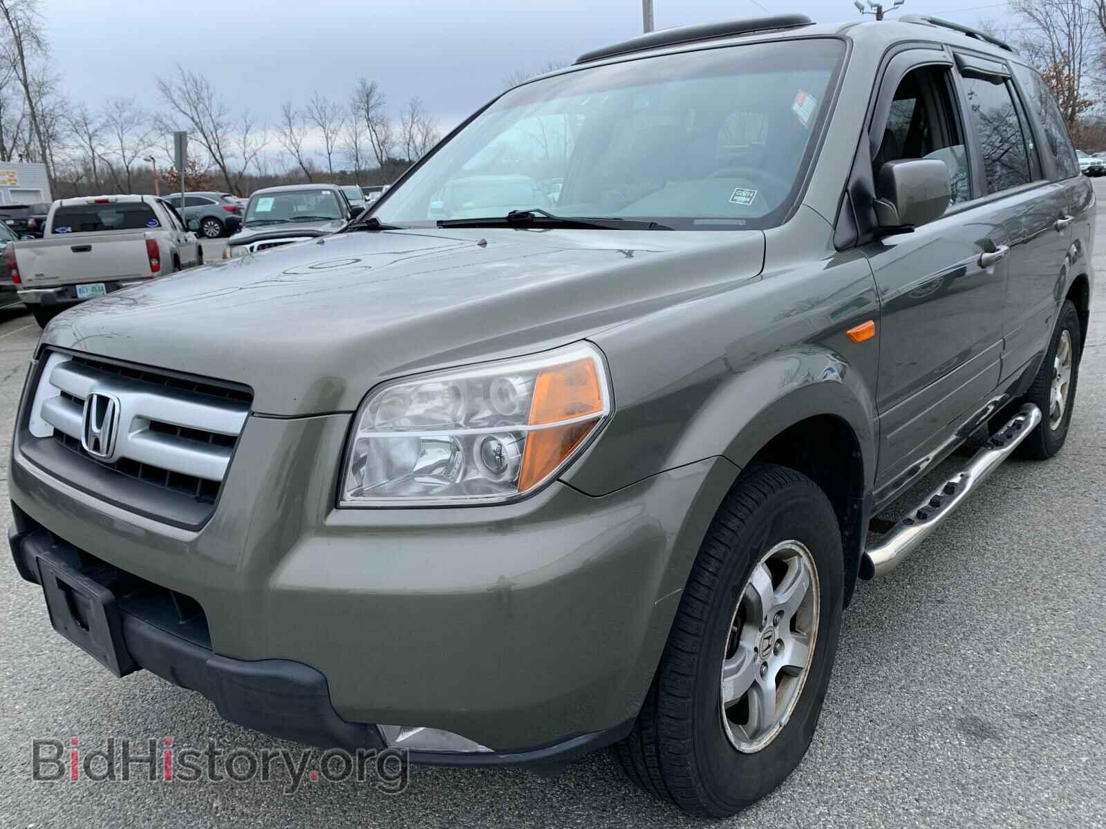 2007 HONDA PILOT - VIN: 2HKYF187X7H520678 - Фото 2